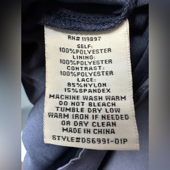 Collective Concepts Navy Mini Dress - Picture 4 of 5